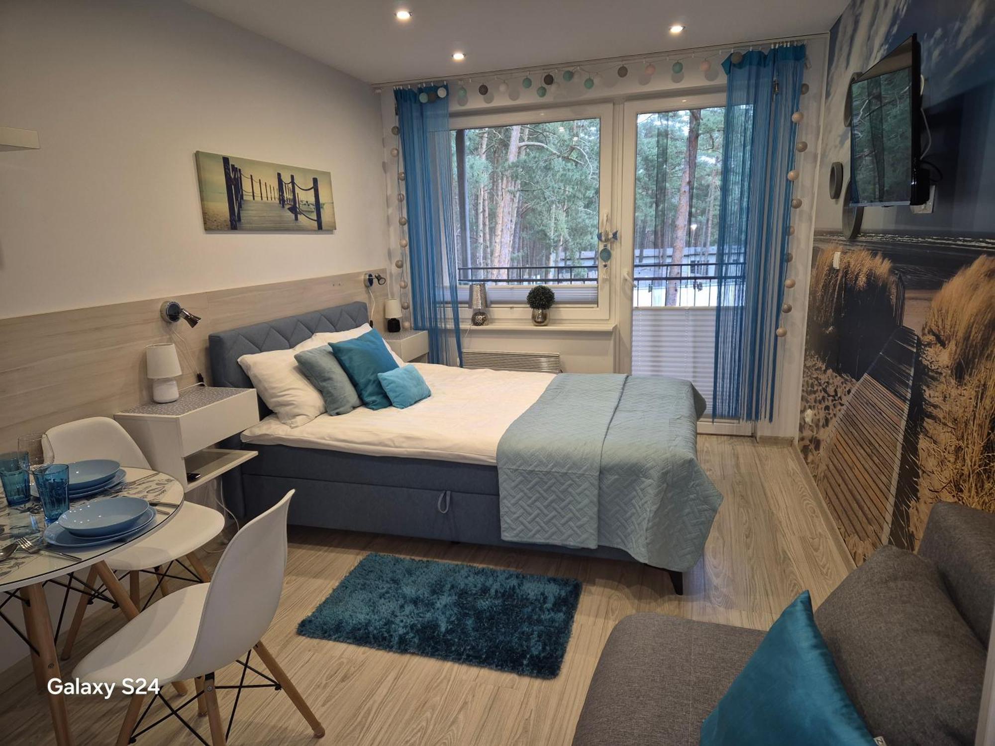 Ferienwohnung Sunrise Blue Mare Łukęcin Exterior foto
